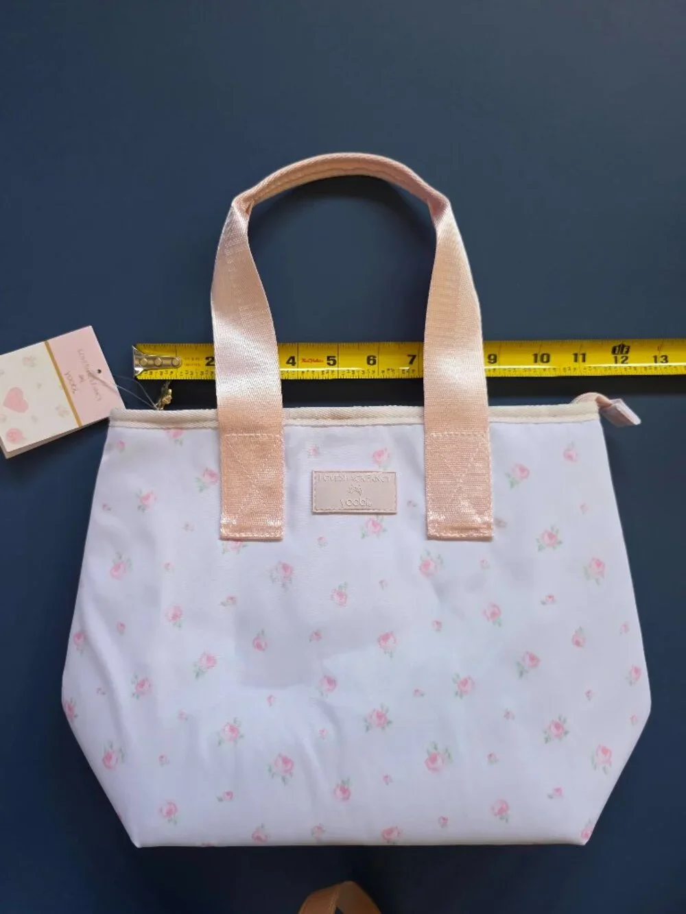 LoveShackFancy Target Yoobi Blue backpack lunch bag Everblooming Rosette 4 lot